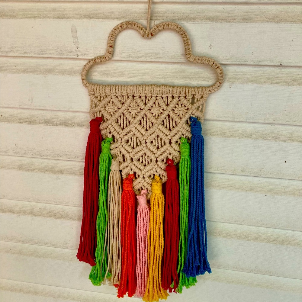 Macrame wall art